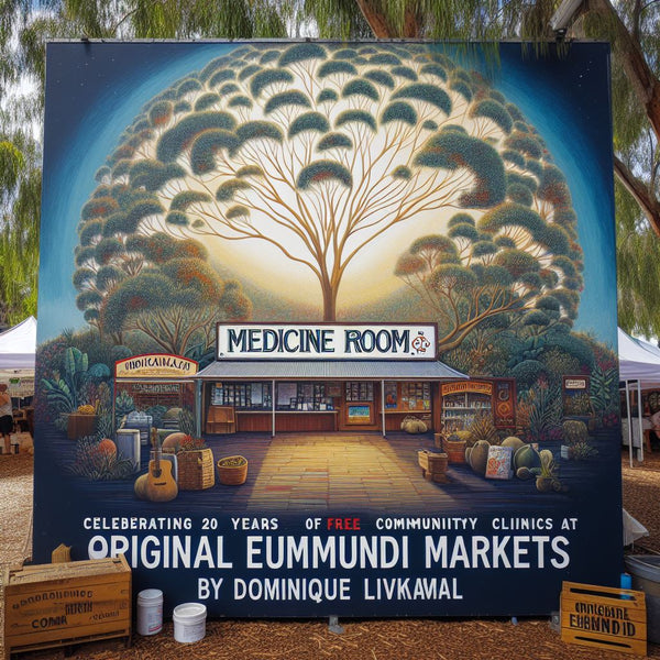 Celebrating 20 Years of Free Community Clinics at Eumundi Markets today!