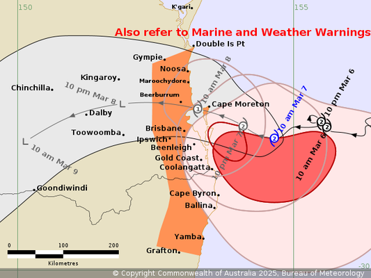Trading notifications from Medicine Room due to Cyclone off the Coast