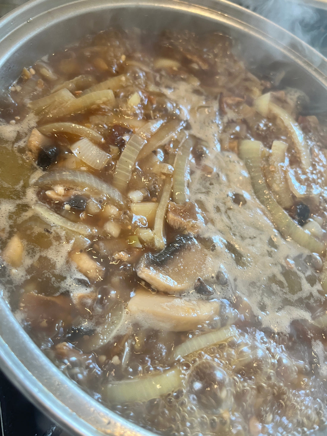 Gnocchi, Mushroom ragu and herbal broth recipe to enjoy!
