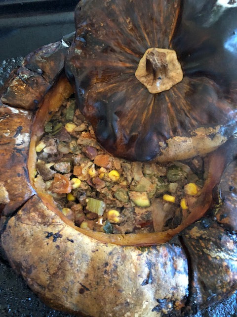 stuffed pumpkin