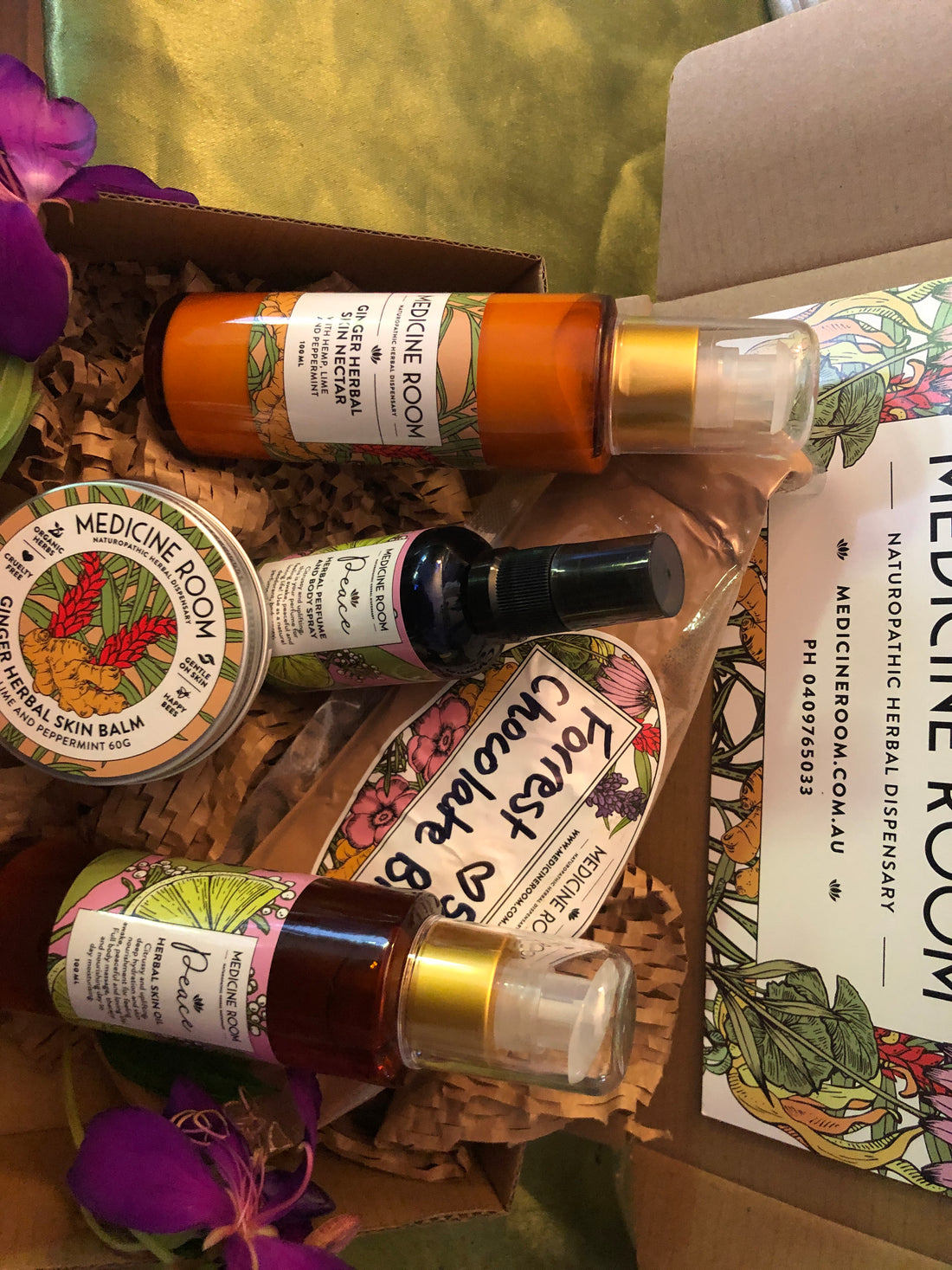 Easter Hemp and chocolate gift box available now!