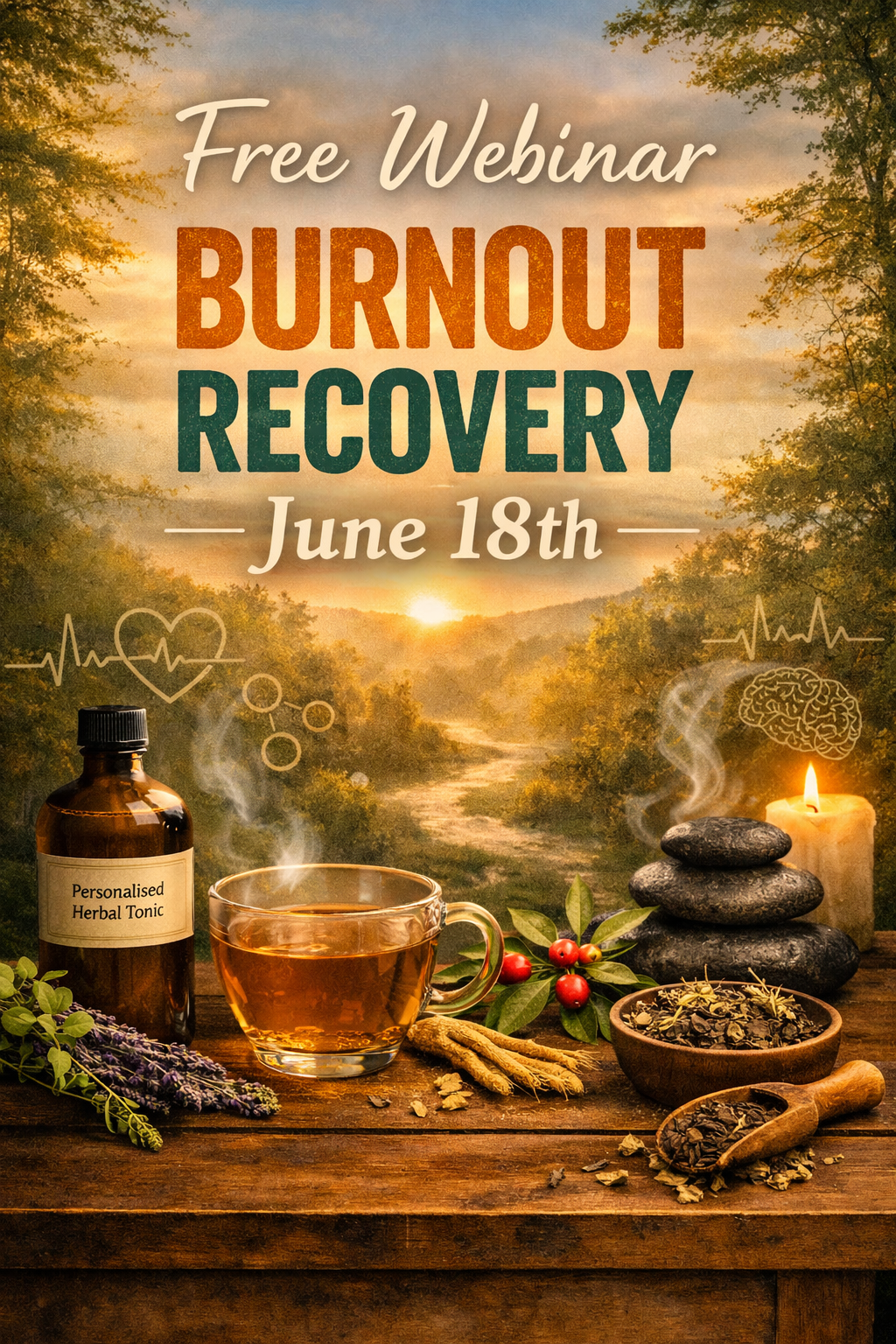 Burn out Recovery Free webinar Thursday June 18th 2026