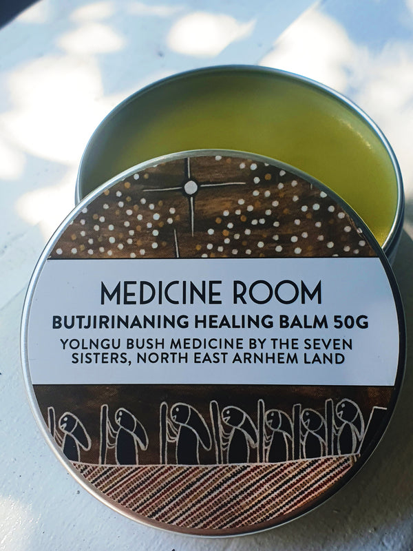 Yolngu Bush Medicine Seven Sisters skin balm healing project. Available now!