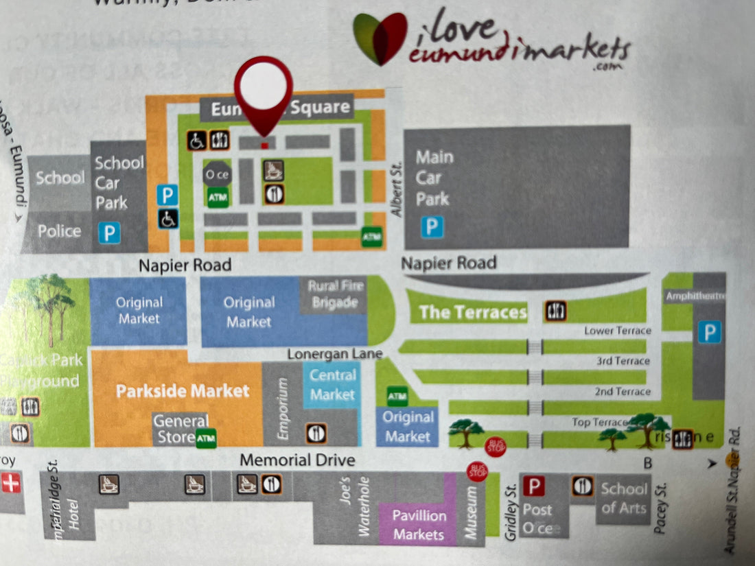 We have moved! New Location at Eumundi Markets