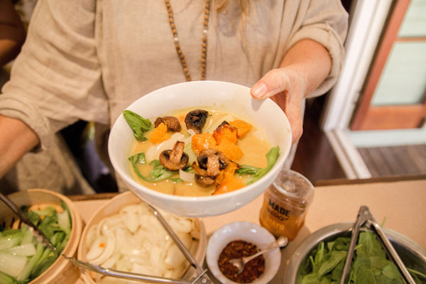 The best  Shitake mushroom Laksa soup recipe from Medicine Room