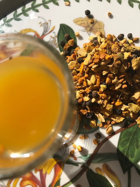 How to make my Golden Zing… Ginger Lemon Honey deliciousness!
