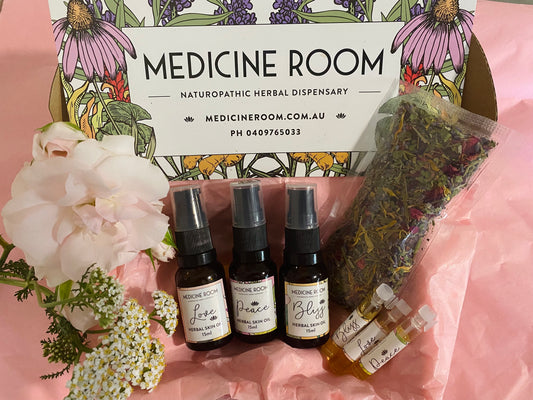 LIve Facebook and Instagram Thursday evening 7pm with Medicine Room