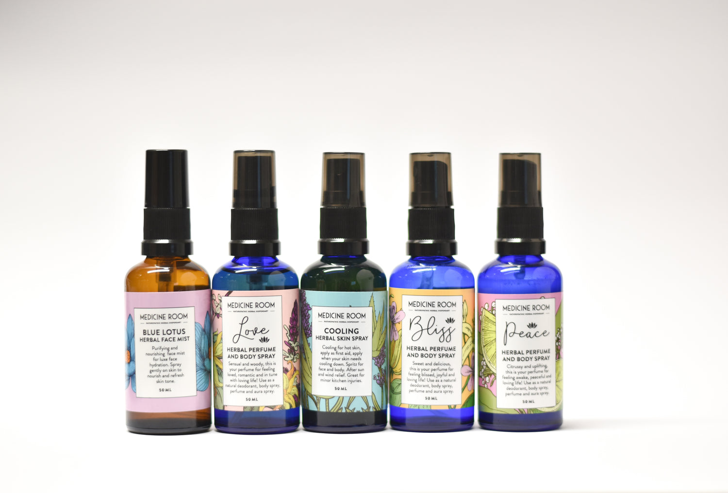 Essential Oil Perfumes & Sprays