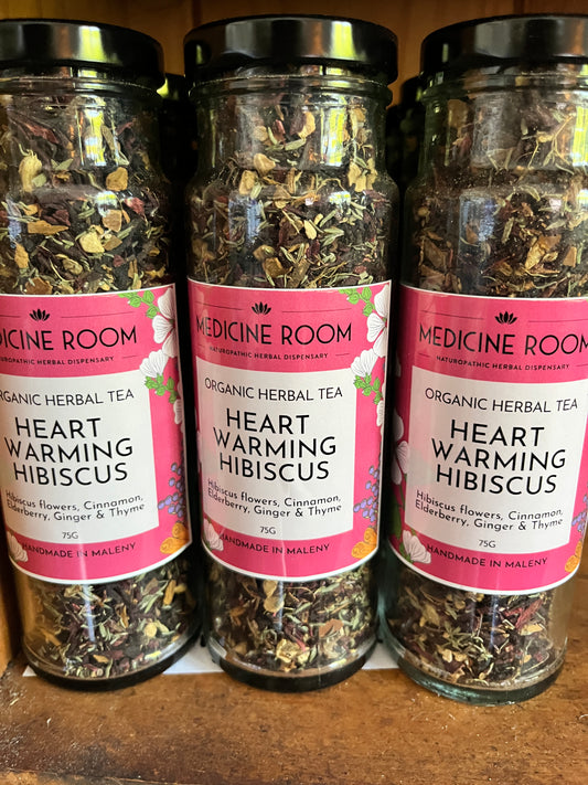 Heart Warming Hibiscus Tea