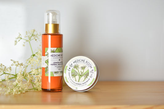 Lemon Myrtle Herbal Skin Balm & Nectar Set