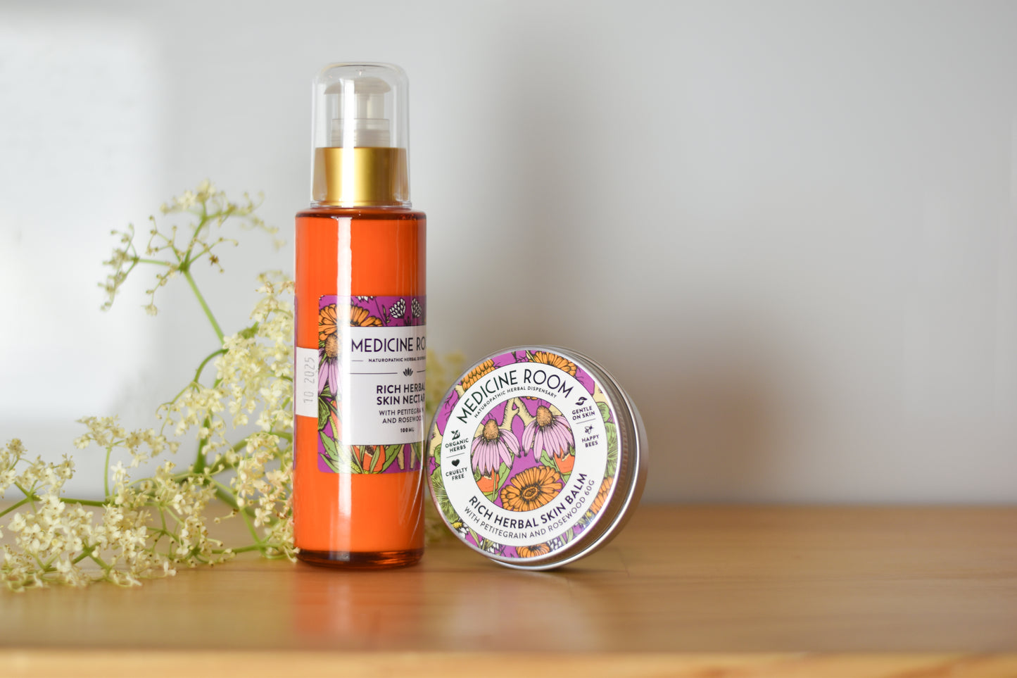 Rich Herb Skin Balm & Nectar Set