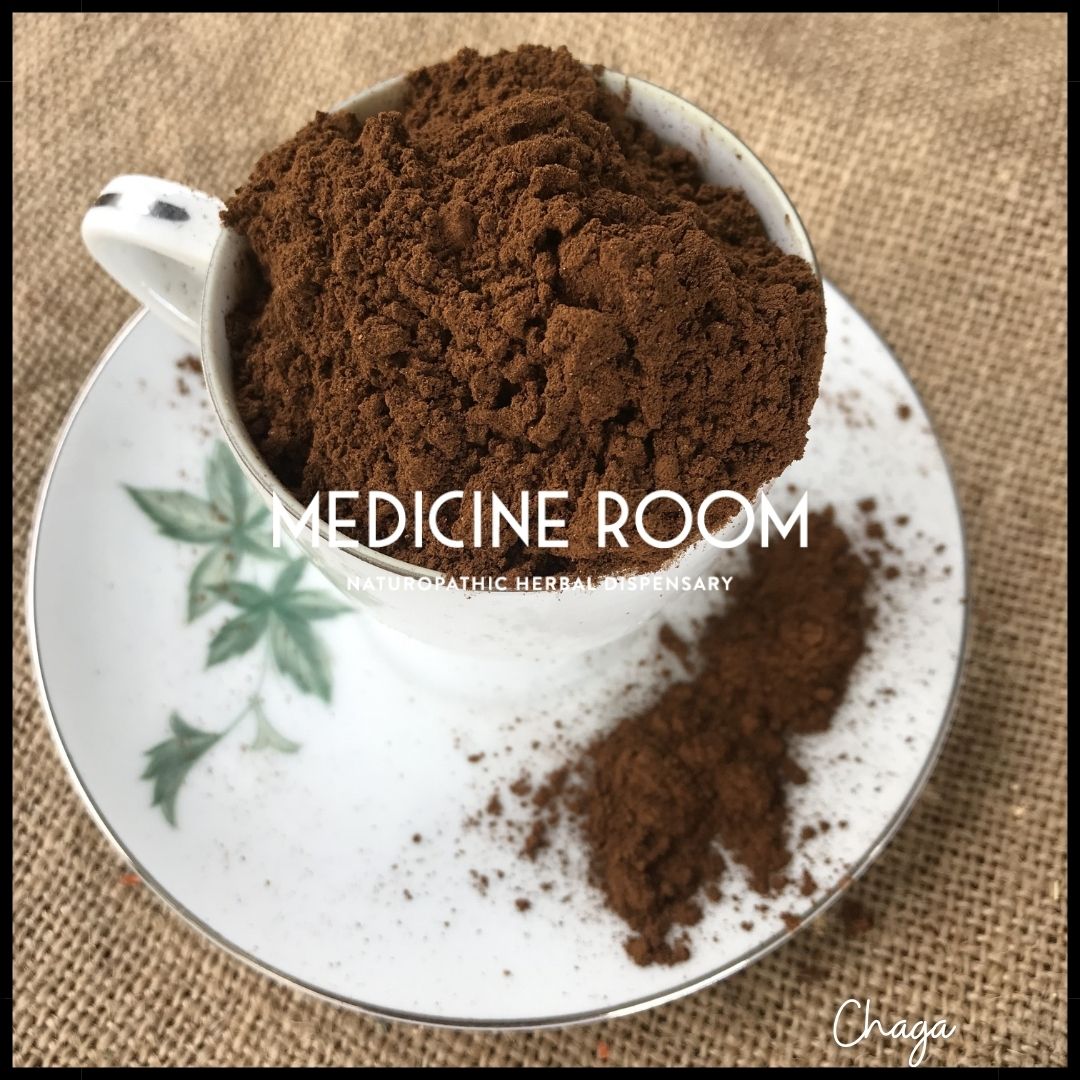 Chaga mushroom powder