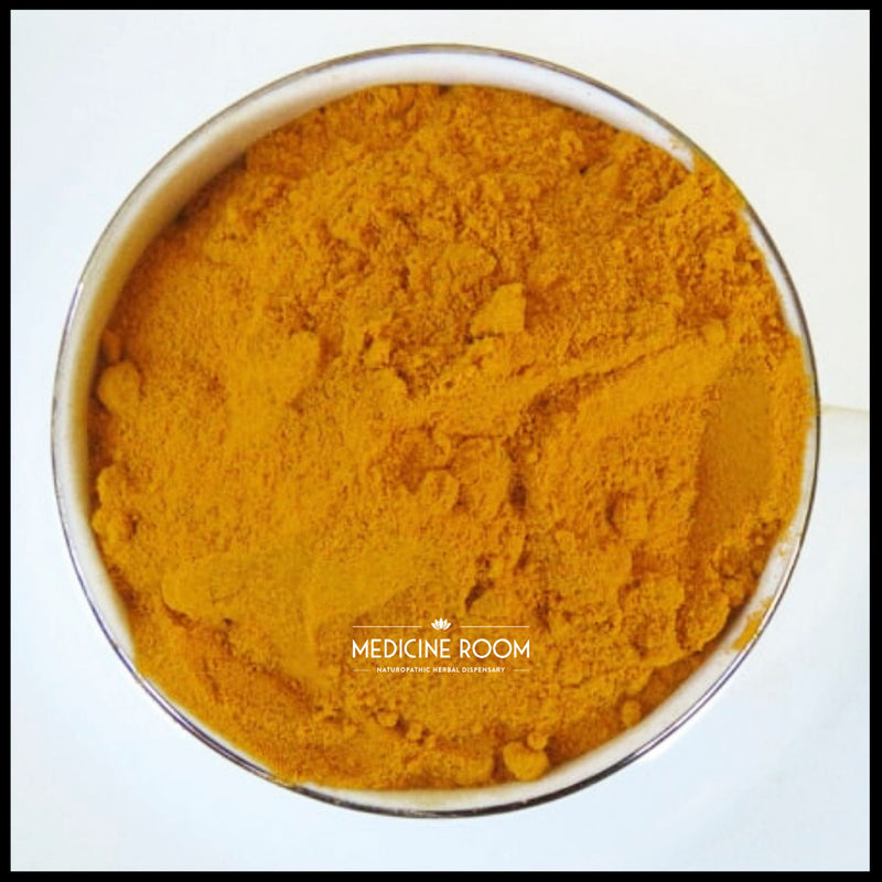 Turmeric root powder